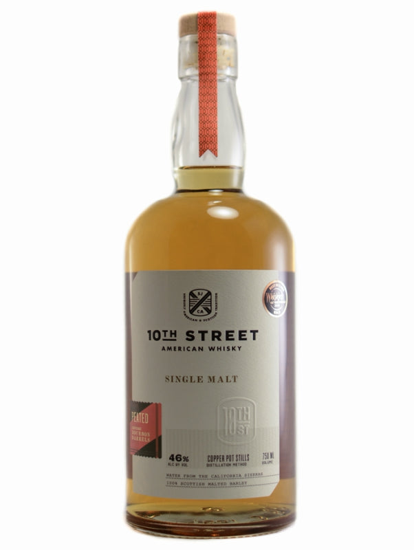 10th Street Peated American Single Malt Whiskey