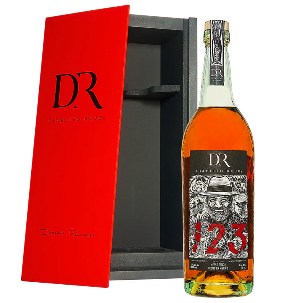 123 Organic Diablito Rojo Extra Añejo Tequila