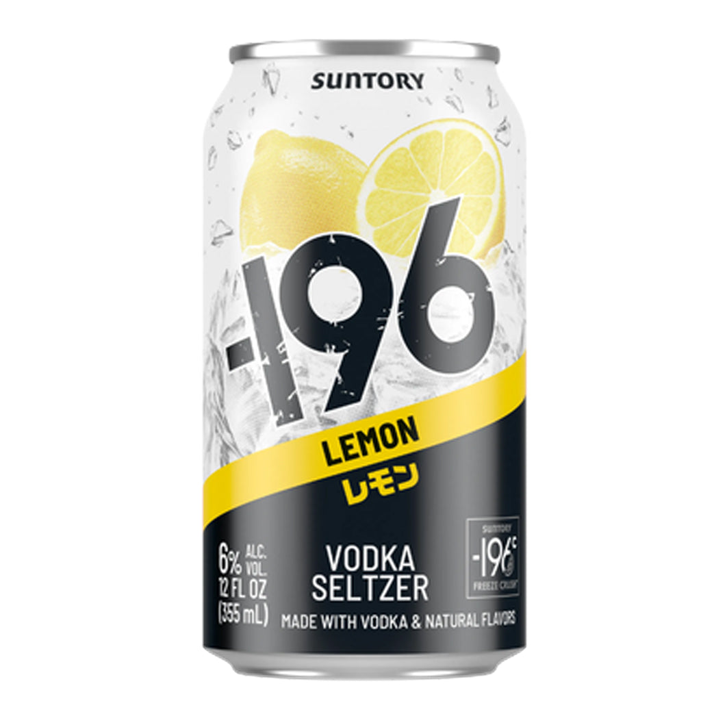 -196 Vodka Seltzer 12Pk Cans by Suntory (4Pk of Each)