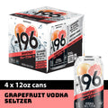 -196 Grapefruit Vodka Seltzer 4pk Cans