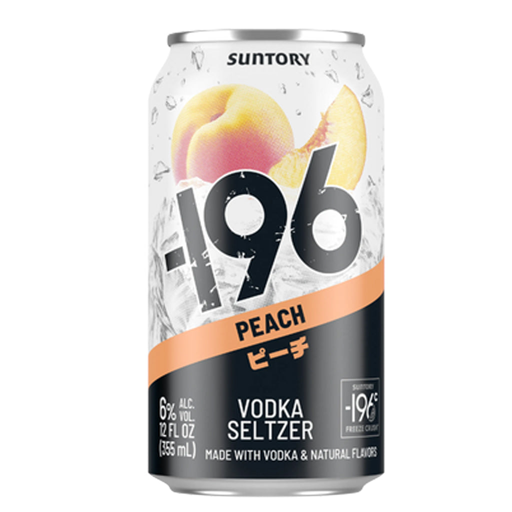 -196 Vodka Seltzer 12Pk Cans by Suntory (4Pk of Each)