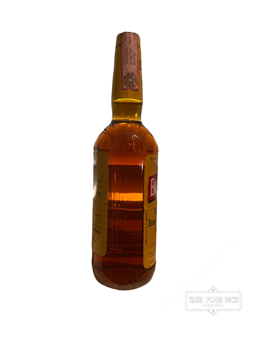 1969 Early Times Distillery Co. Old Style Kentucky Straight Bourbon Whisky 86 Proof