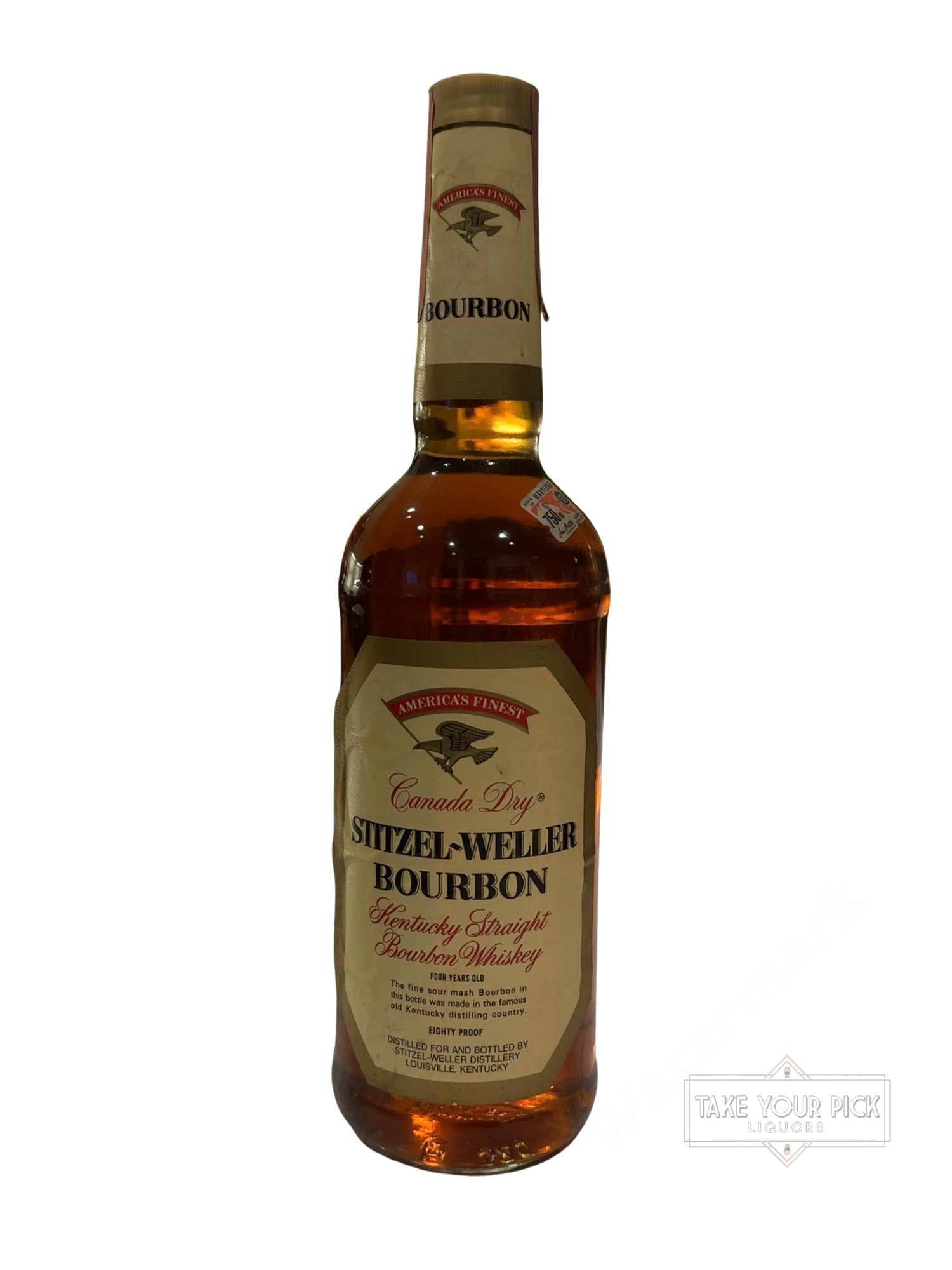 1985 Stitzel-Weller Distillery Stitzel-Weller Kentucky Straight Bourbon Whiskey 80 Proof 750ml