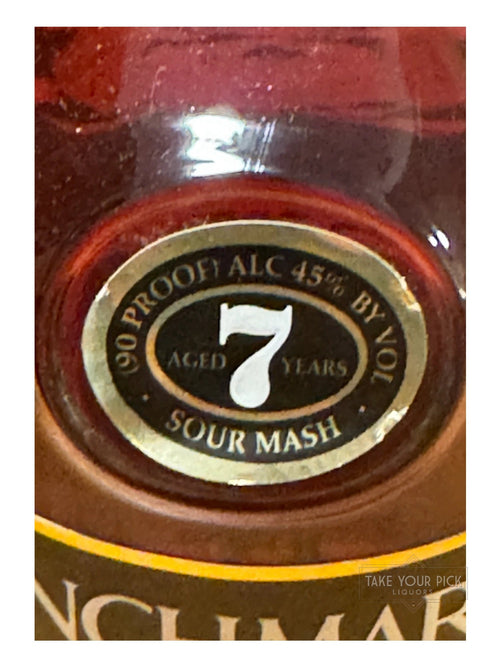 1990 Benchmark Bourbon 7-year 90pf. 1990 90 Proof