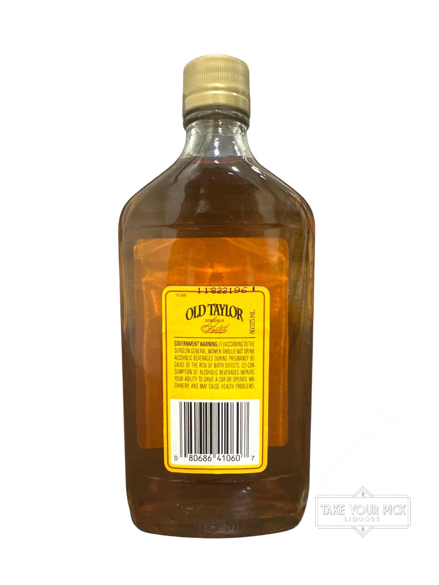 2001 Old Taylor Distillery Company 80 Proof - 375ml