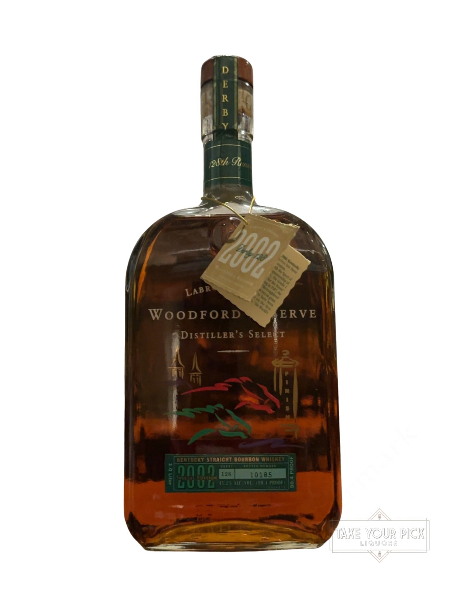 2002 Woodford Reserve Distiller's Select 128th Run Derby 2002 Special Edition 90.4 Proof 1 Liter