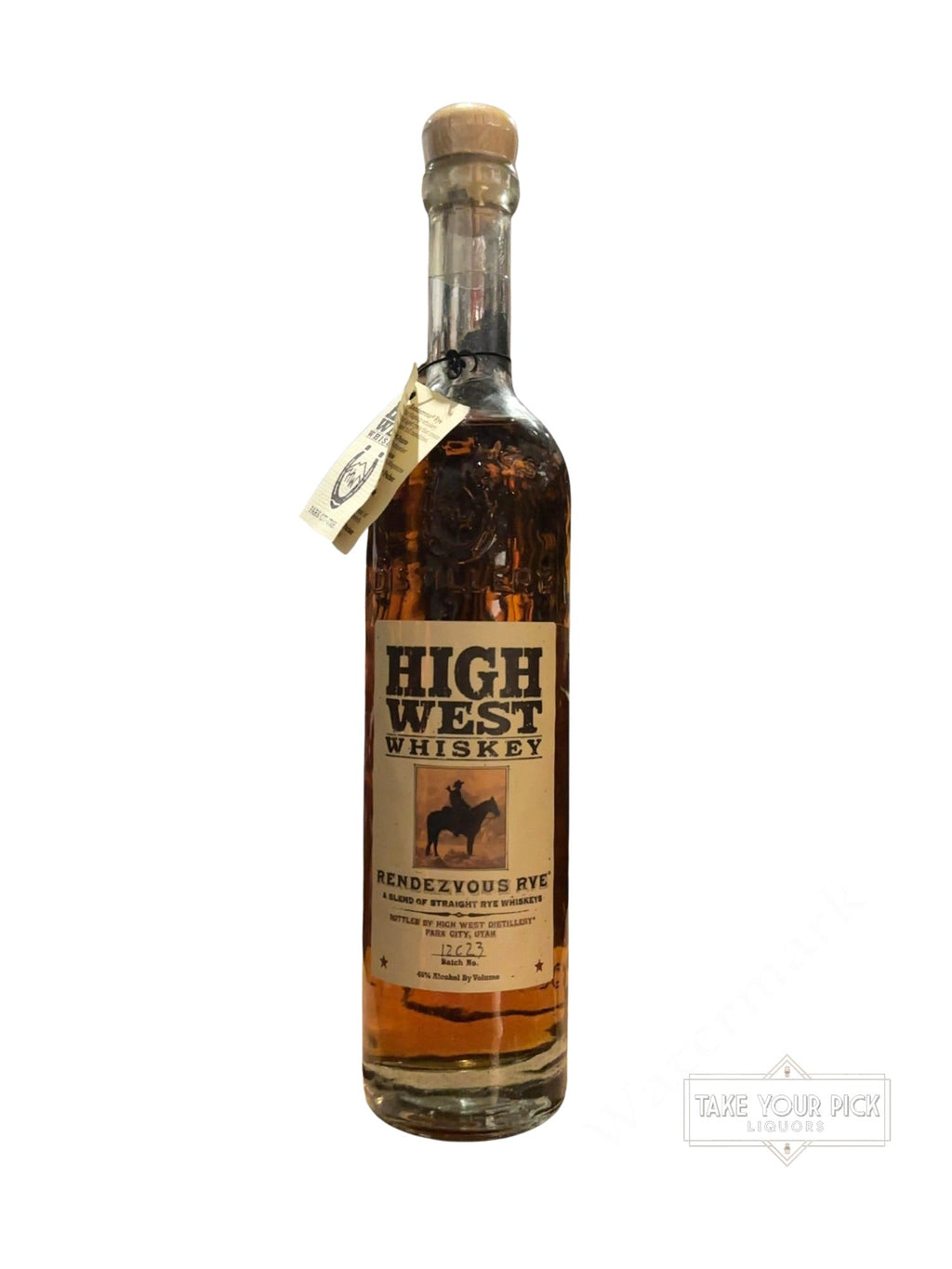 2012 High West Rendezvous Rye 92 Proof
