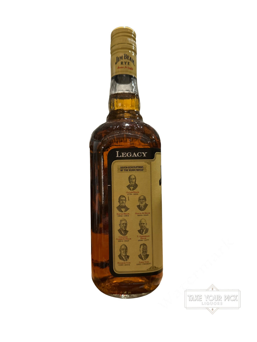 2012 Jim Beam Rye Kentucky Straight Rye Whiskey 80 Proof 750ml