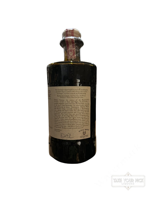 2013 High West Distillery The Barreled Boulevardier 72 Proof