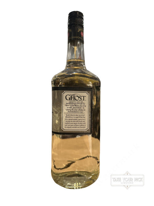 2013 Jim Beam Jacob's Ghost White Whiskey 80 Proof 1 Liter