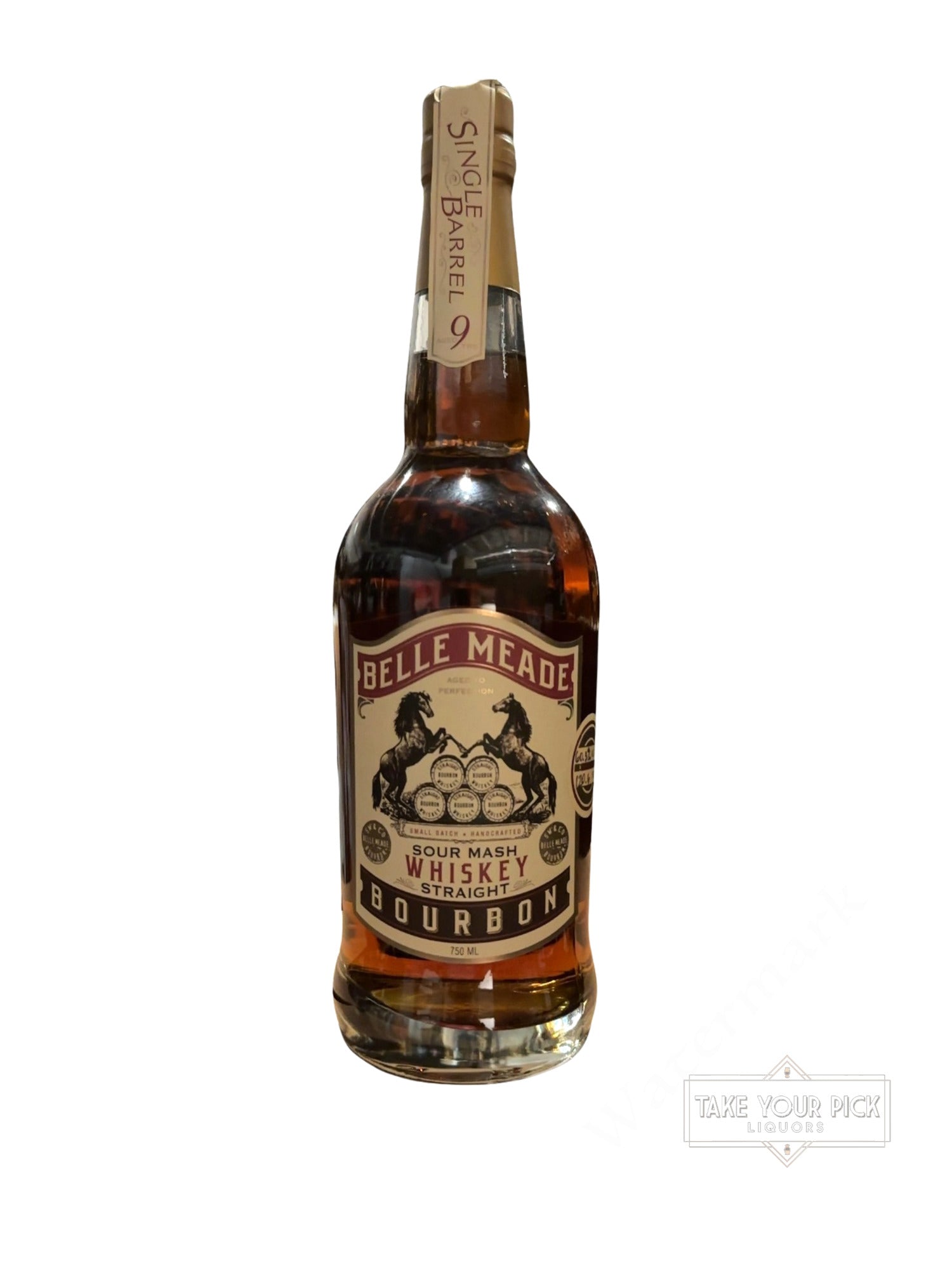 2015 Belle Meade Sour Mash Whiskey Straight Bourbon Single Barrel 120.6 Proof