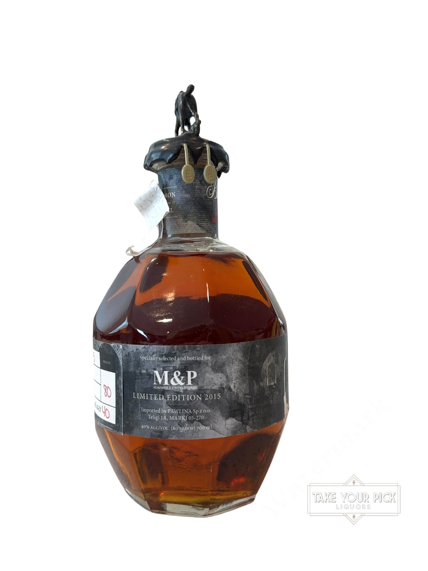 2015 Blantons M&P Poland Festival M&P LIMITED EDITION 2015 80 Proof 700ml