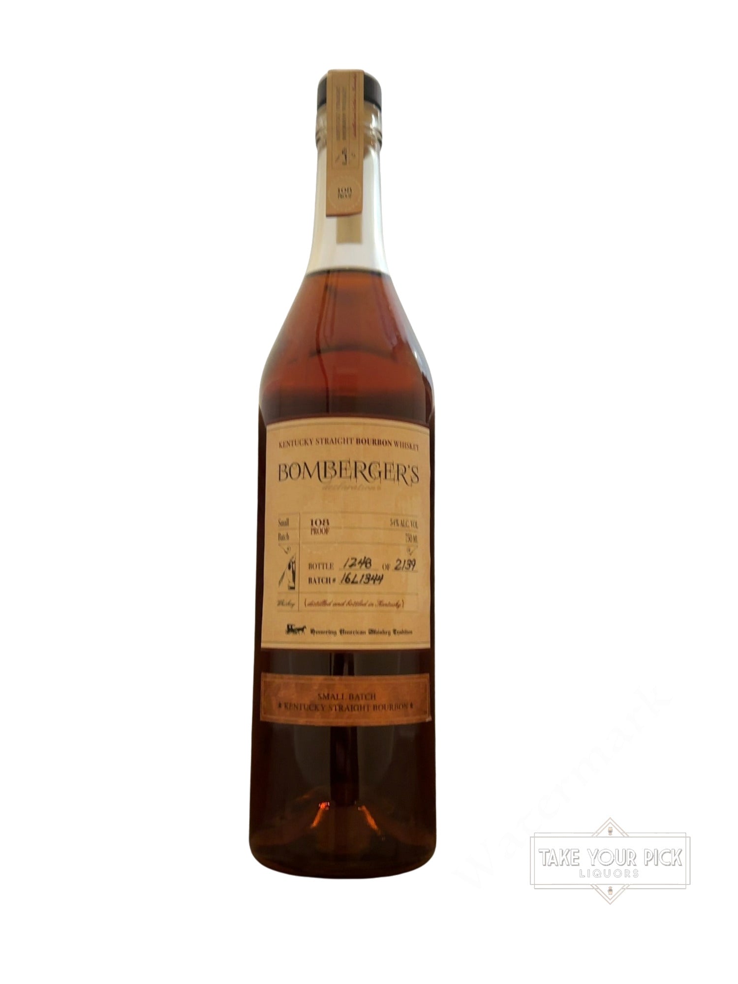 2016 Bomberger's Michters  108 Proof