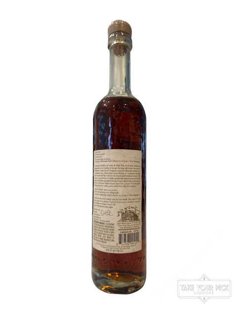 2016 High West Distillery A Midwinter Nights Dram. Limited engagement Act 4 Scene 9 98.6 Proof