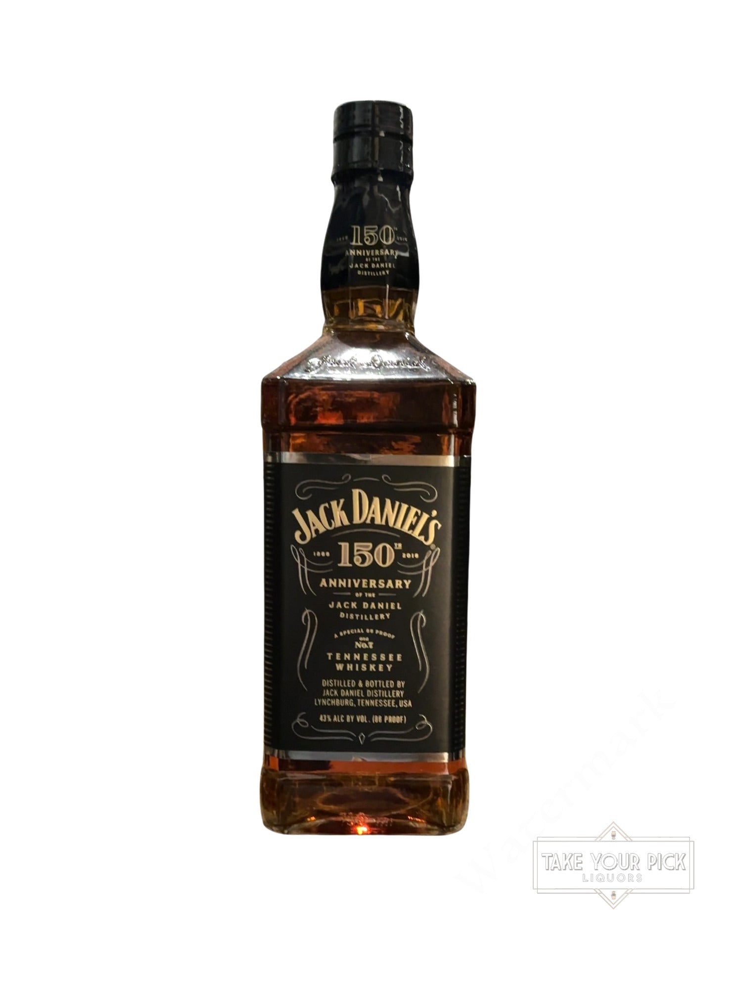 2016 Jack Daniel's 150th Anniversary Tennessee Whiskey 86 Proof 750ml