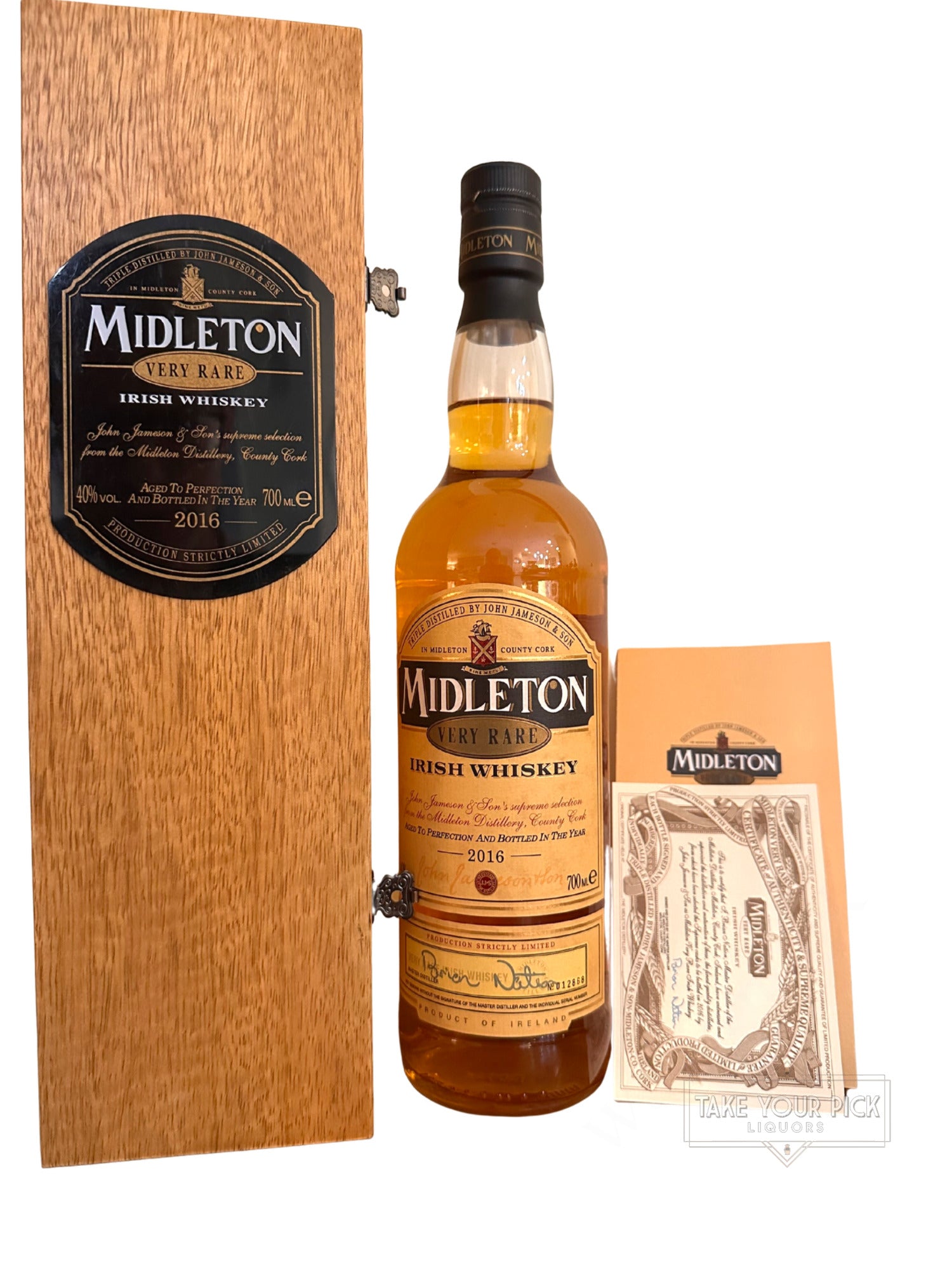2016 Midleton Very Rare Irish Whiskey