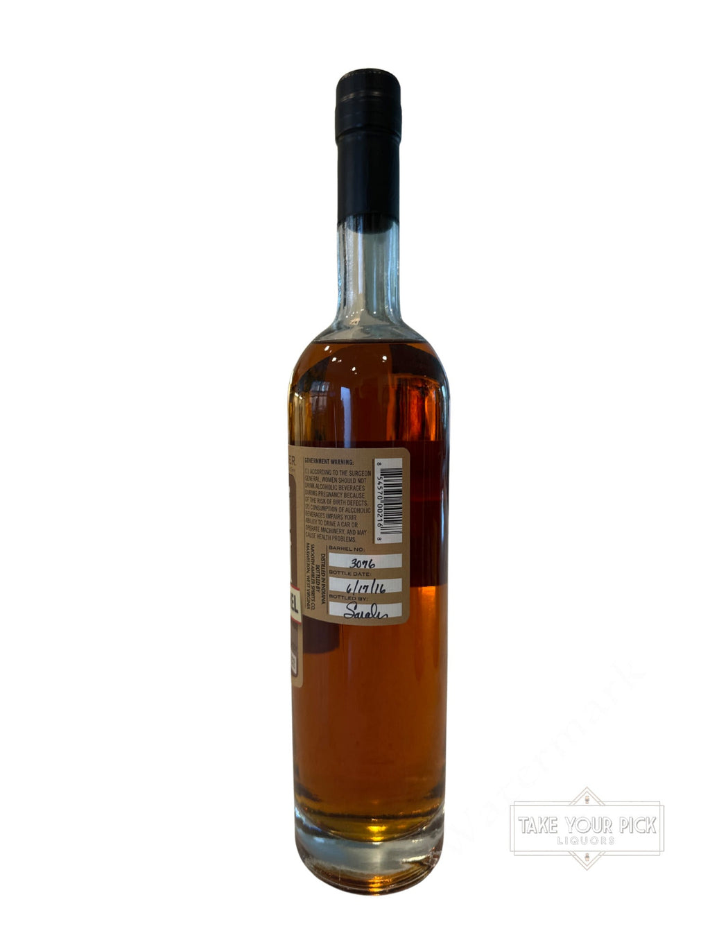 2016 Smooth Ambler Old Scout Single Barrel Cask Strength Straight Bourbon Whiskey 91.8 Proof