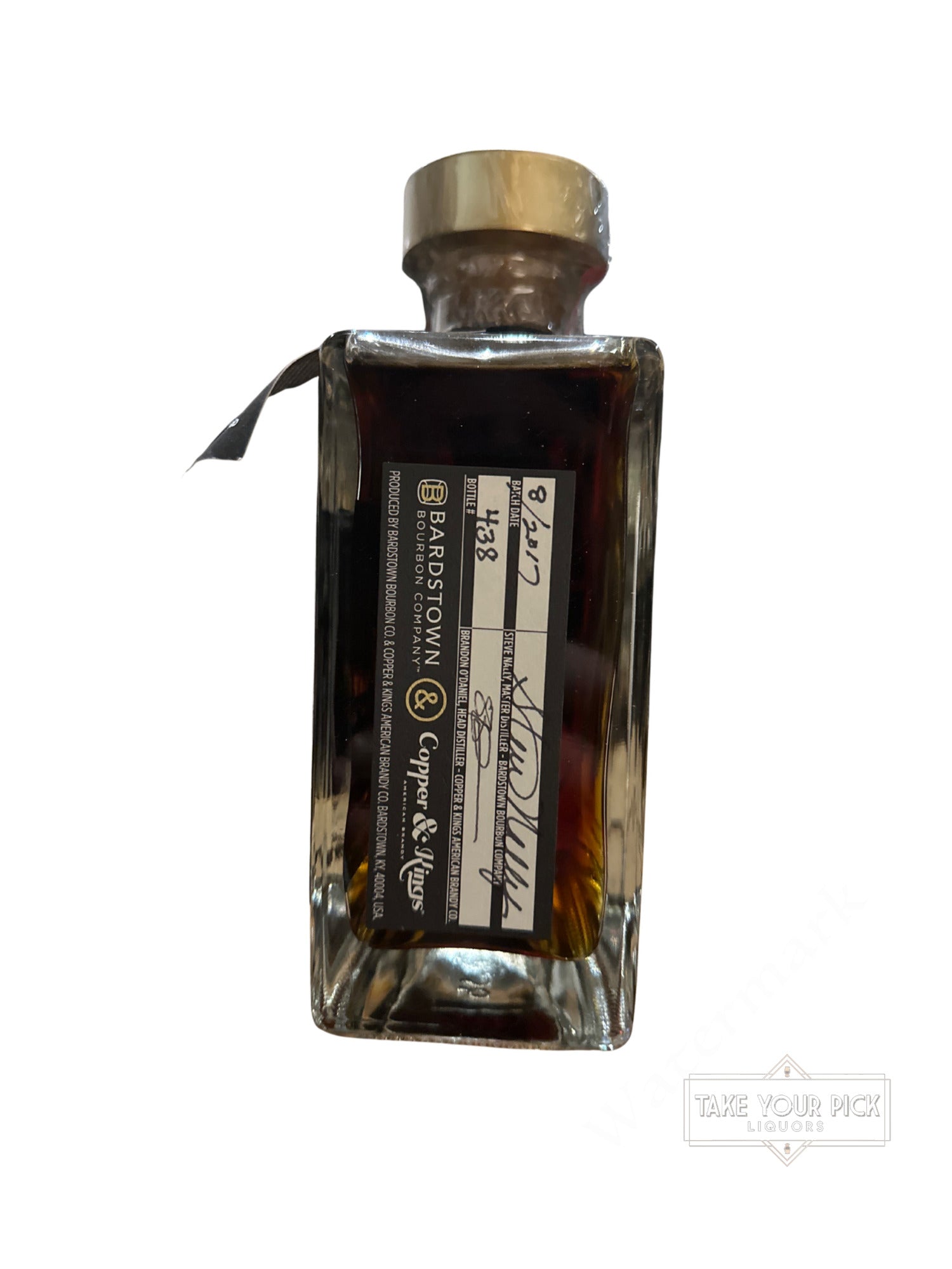 2017 Bardstown Bourbon Co. Copper & Kings Finished in American Brandy Barrels 113 Proof 750ml