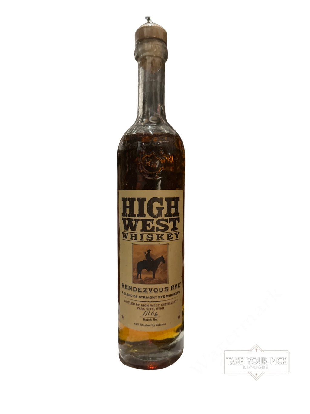 2017 High West Rendezvous Rye 92 Proof
