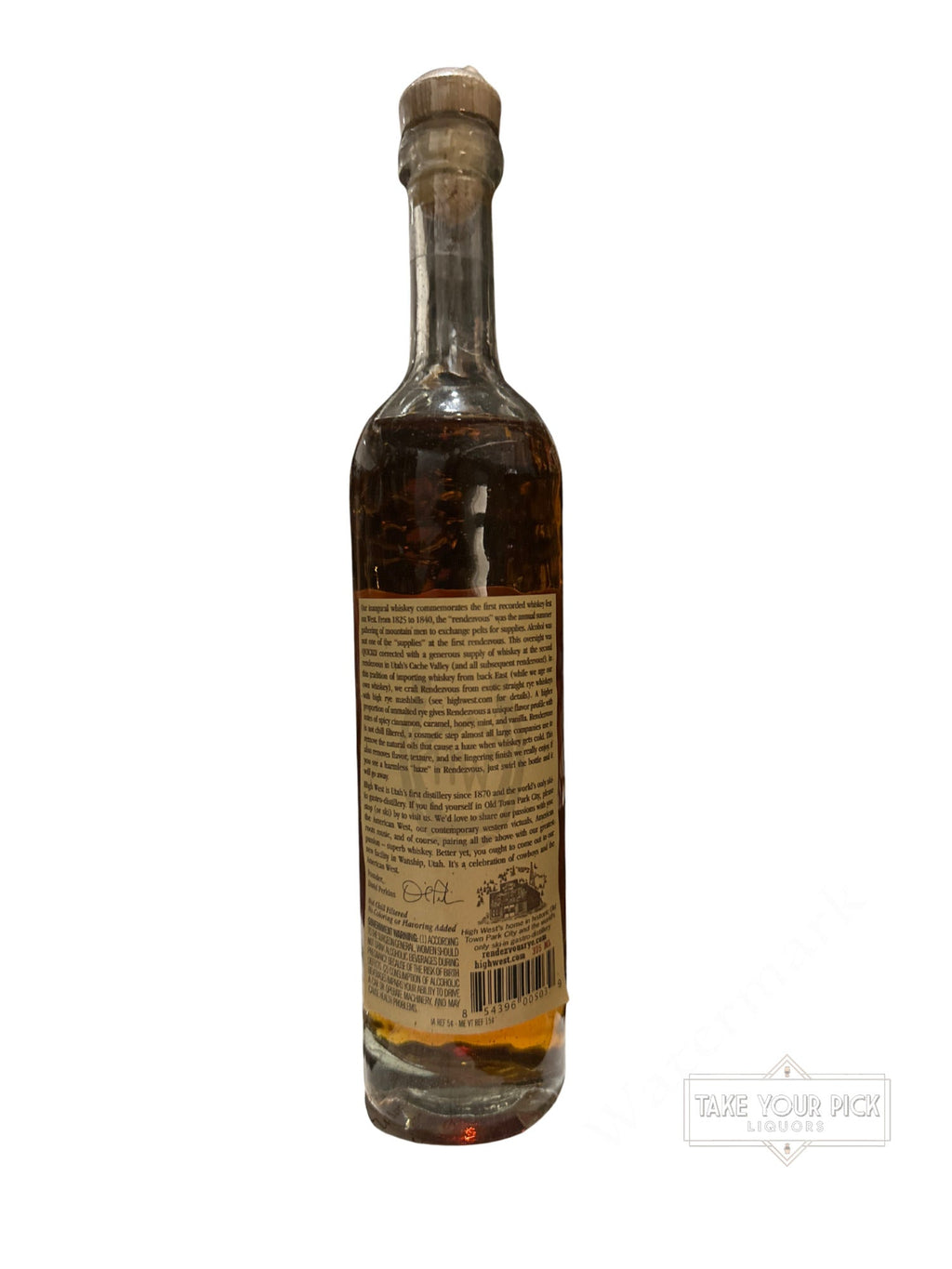 2017 High West Rendezvous Rye 92 Proof