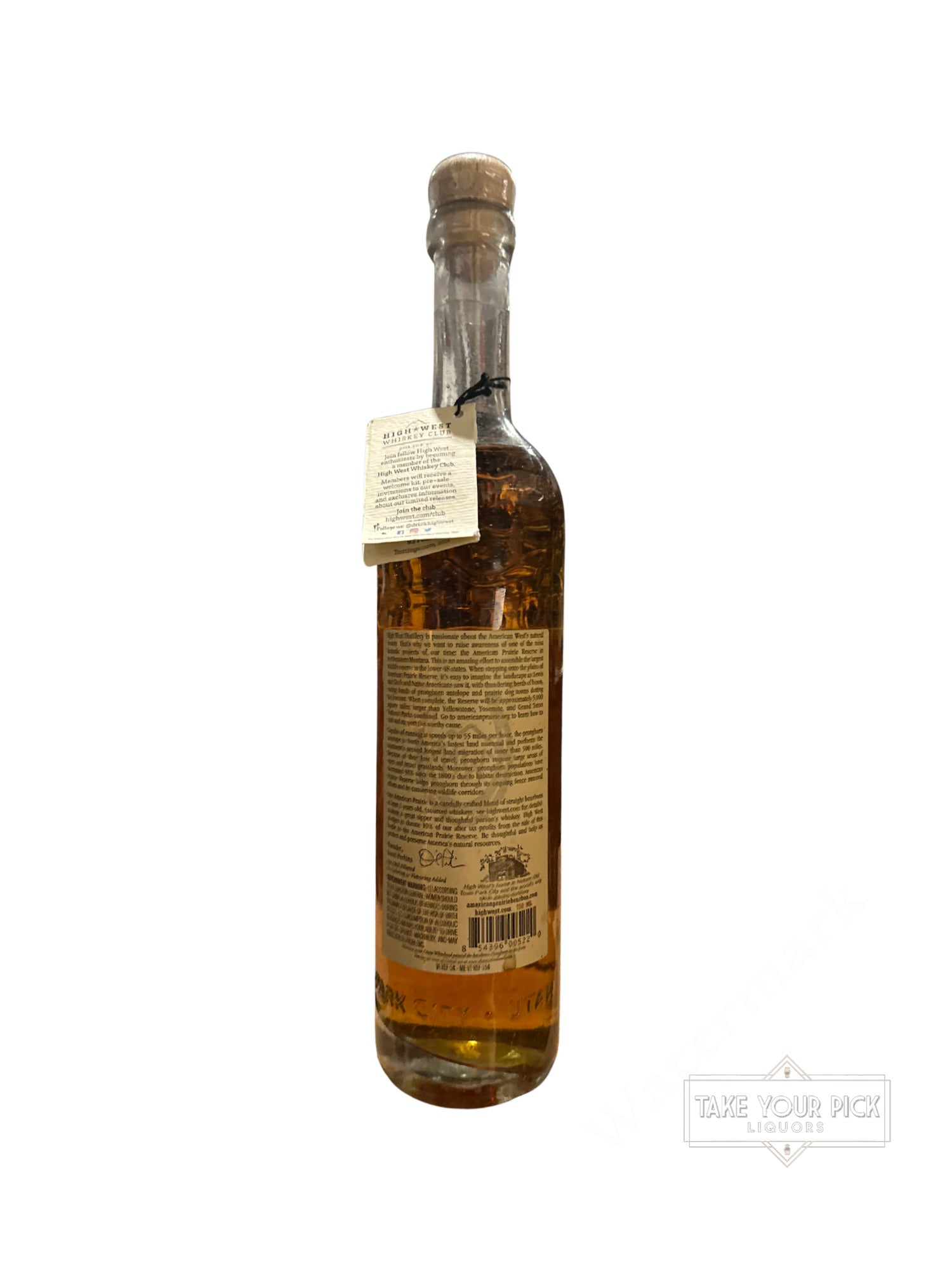 2018 High West Distillery High West American Prairie Bourbon 92 Proof