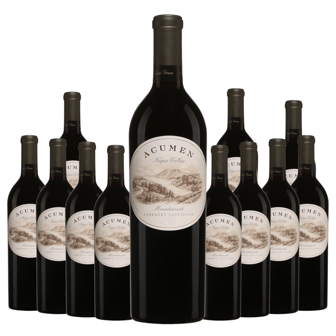 2019 Acumen Cabernet Sauvignon Mountainside Napa Valley 12 Bottle Case