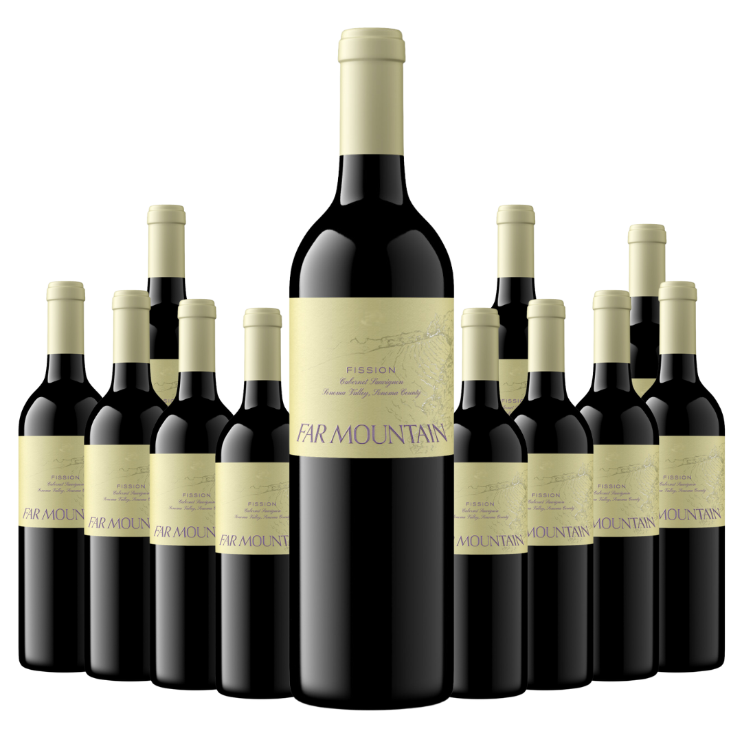 2020 Far Mountain Fission Cabernet Sauvignon Sonoma County 750ml 12 Bottle Combo