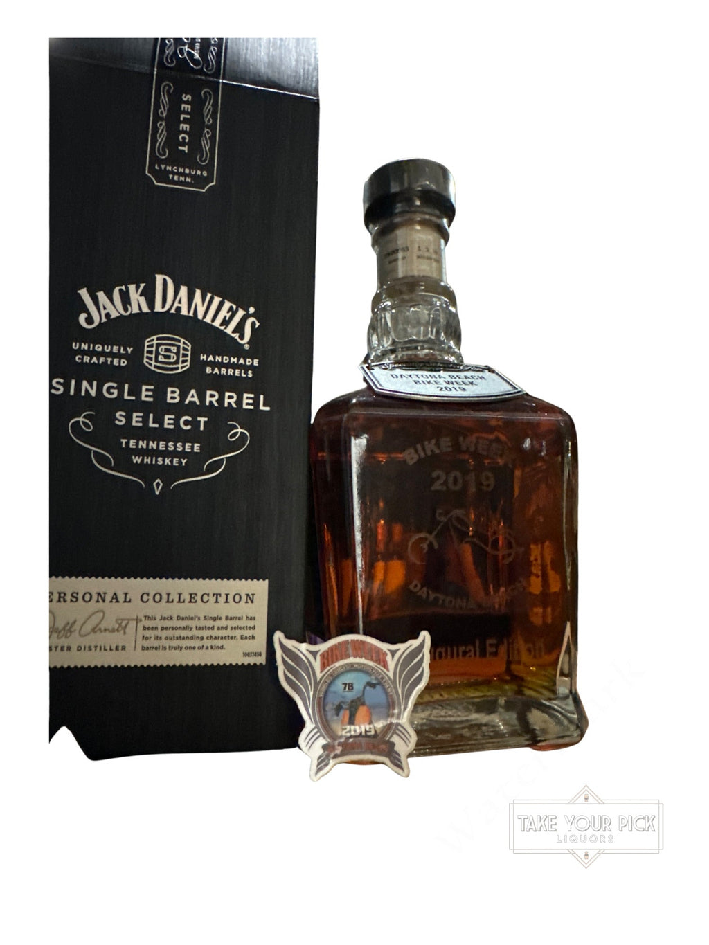 2019 Jack Daniel's Daytona Bike Week  Single Barrel Select  94 Proof 750ml