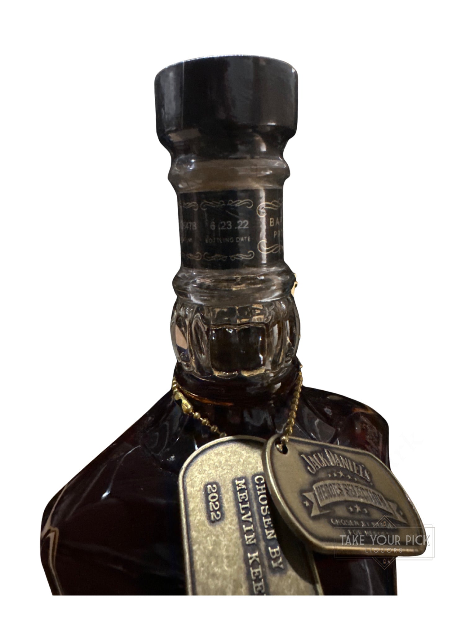 2022 Jack Daniel's Hero’s Selection Jack Daniel's Heroes Selection Single Barrel  129.8 Proof 750ml