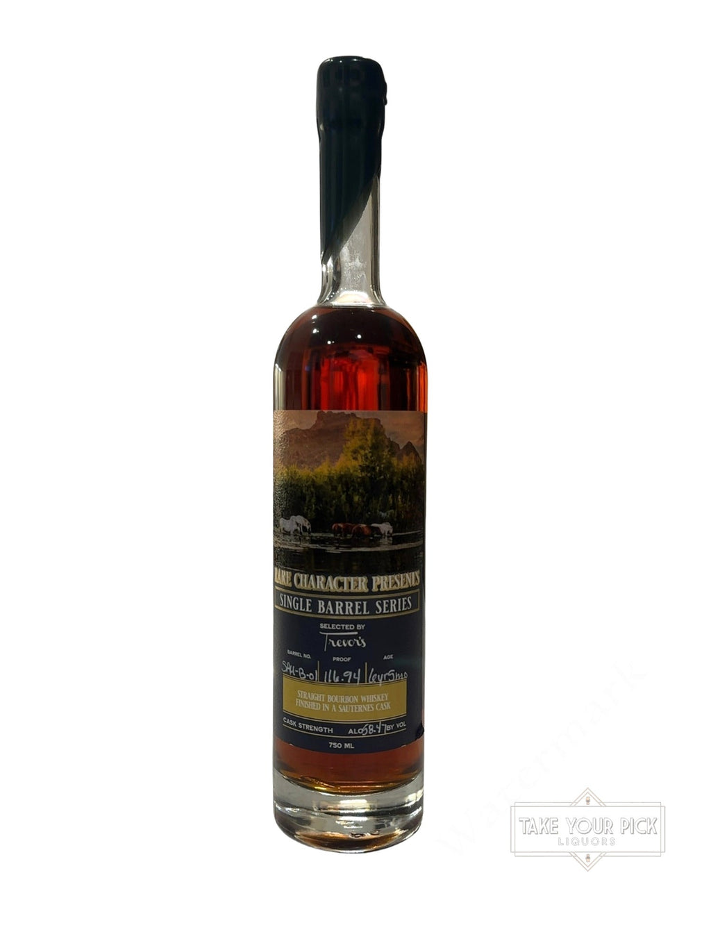 2023 Rare Character Preserves Single Barrel Series Straight Bourbon Whiskey Finished in a Sauternes Cask 116.94 Proof