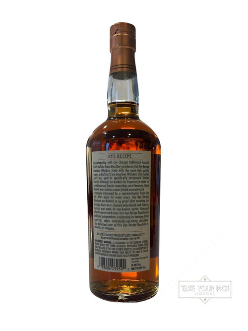 2025 Buffalo Trace Distillery Kosher Bourbon Whiskey 94 Proof
