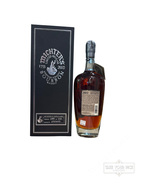 2025 Michter's 20 Year Limited Release Kentucky  114.2 Proof 750ml (Missing outer box)