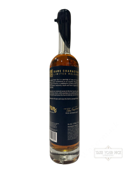 2025 Rare Character Limited Release Straight Rye Whiskey 123.76 Proof