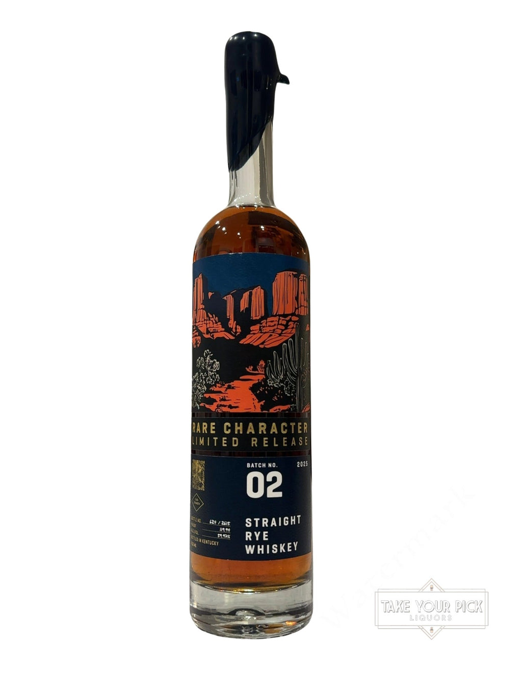 2025 Rare Character Straight Rye Whiskey 119.94 Proof
