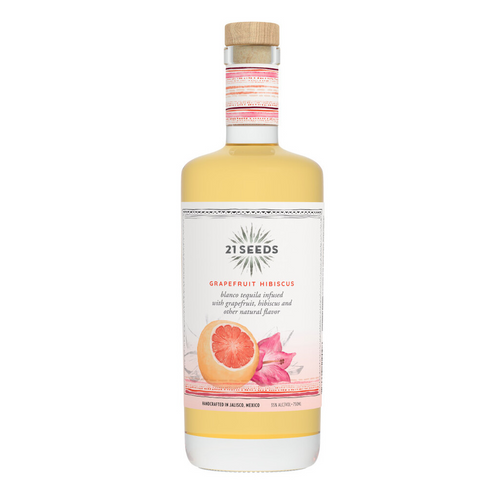 21 Seeds Grapefruit Hibiscus Blanco Tequila