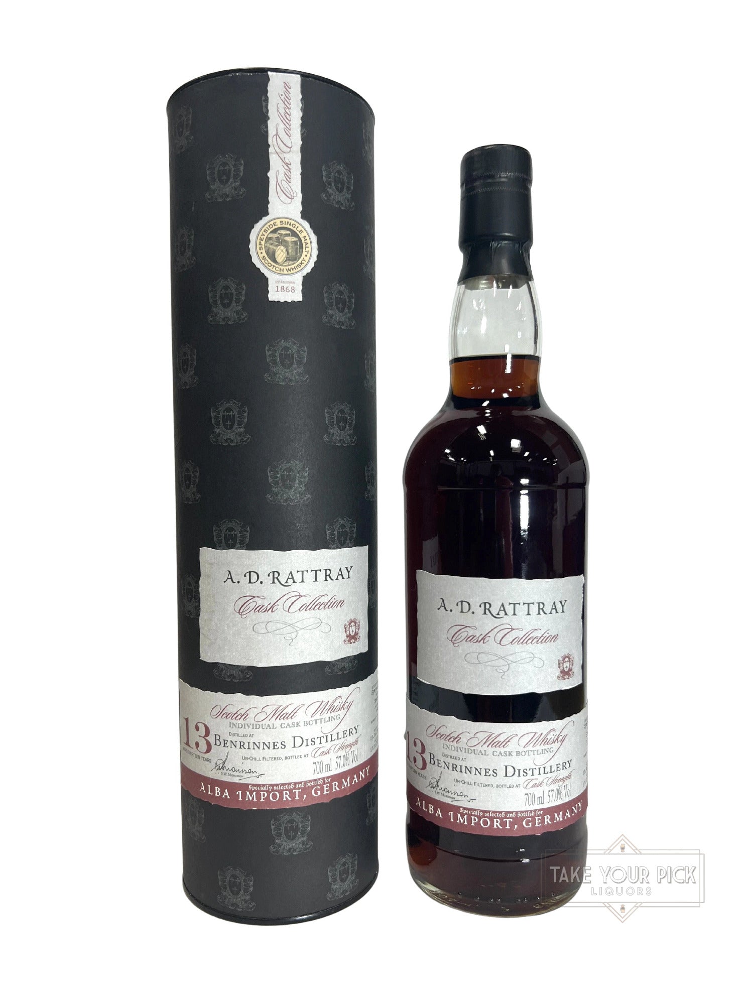 AD Ratray Benrinnes 13-year 2010 - 114 Proof
