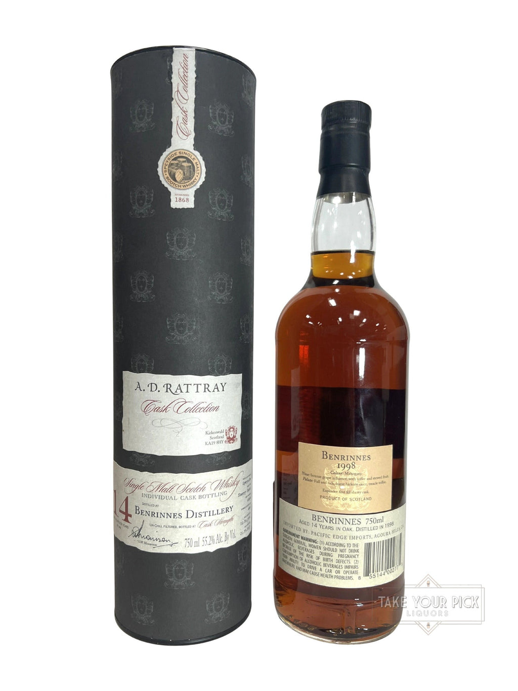 AD Rattray 14-year 2012 - 110.4 Proof