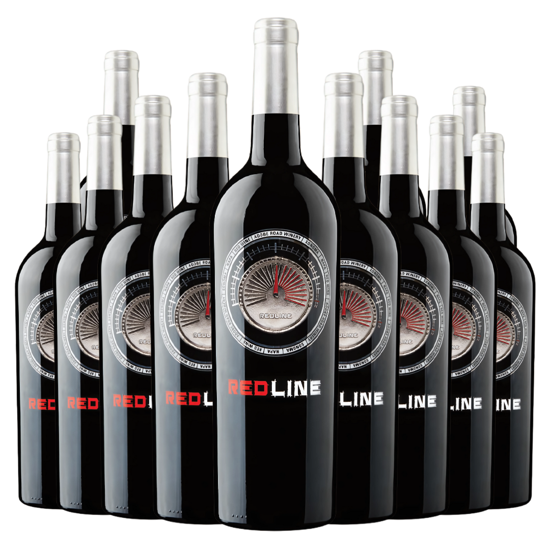 Adobe Road Redline 2021 Red Wine 750ml 12 Bottle Case - Free Shipping