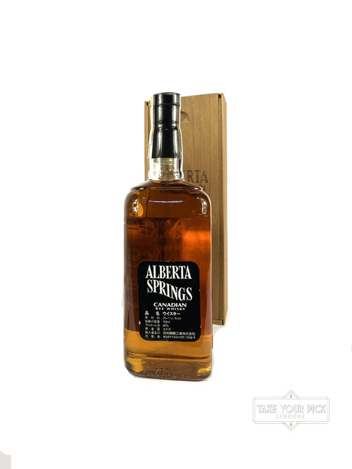 Alberta Springs Canadian Whisky 1979 with box - 80 Proof