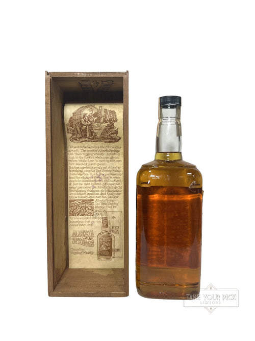 Alberta Springs Old Time Canadian Whisky 1979 - 80 Proof