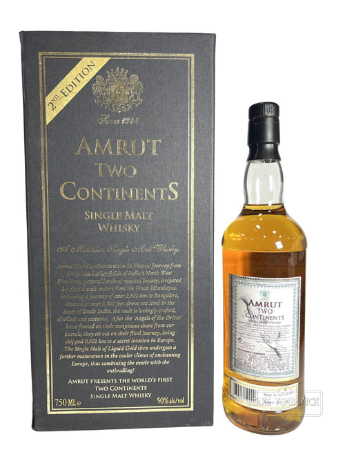 Amrut Two Continents Single Malt 2011 - 100 Proof