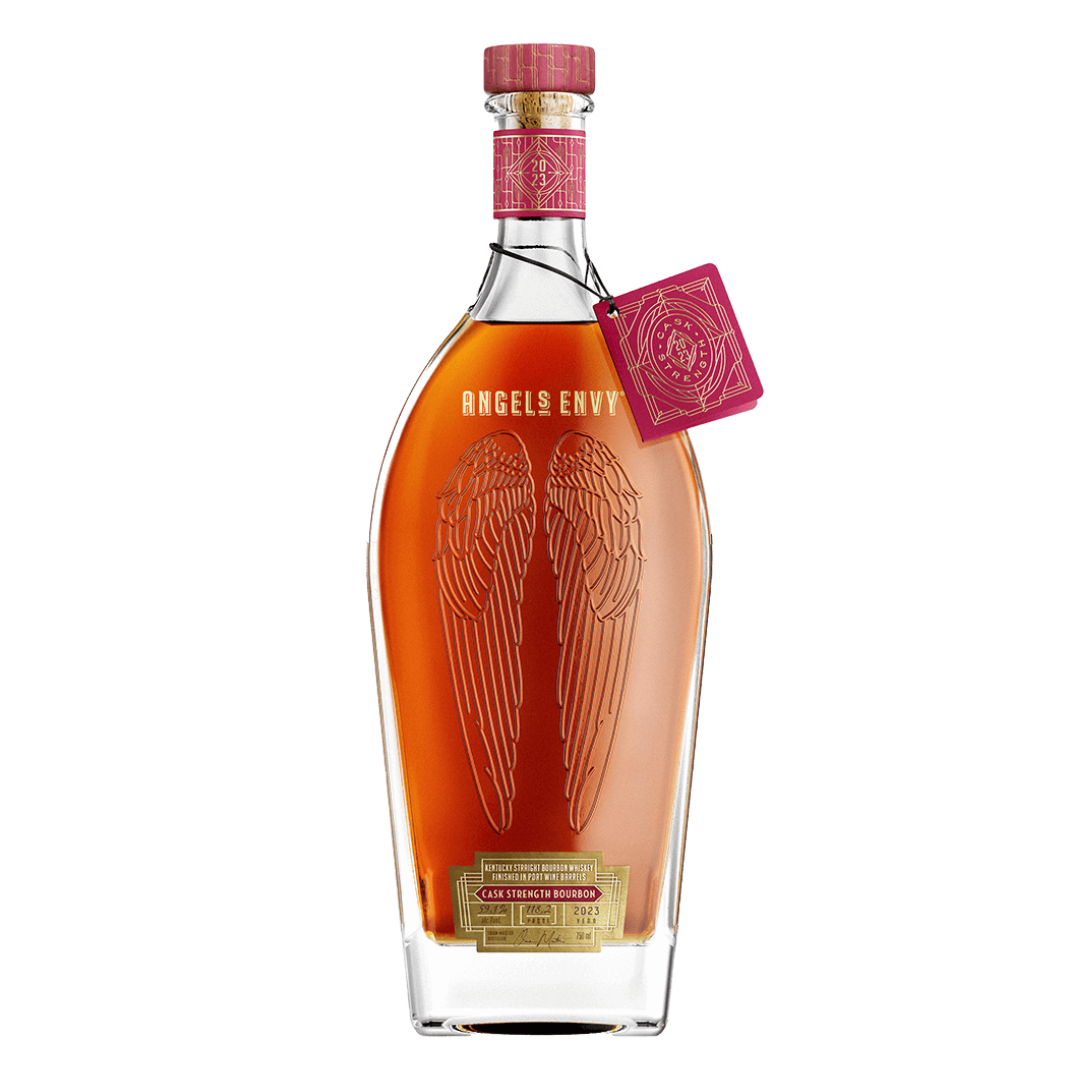 Angels Envy Cask Strength Port Finished Bourbon Whiskey 750ml