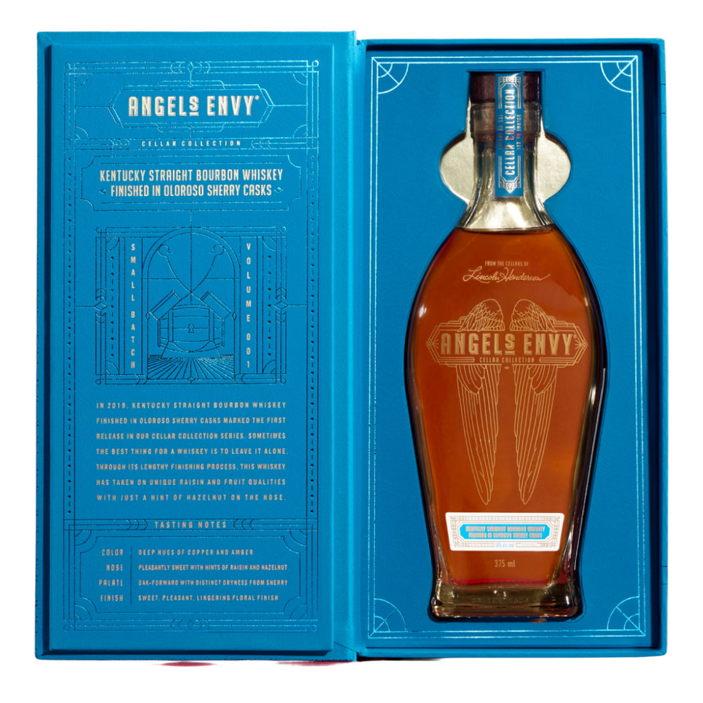 Angels Envy Cellar Collection Volume 1-3 Oloroso - Tawny - Madeira Whiskey 375ml - 3 Bottle Combo