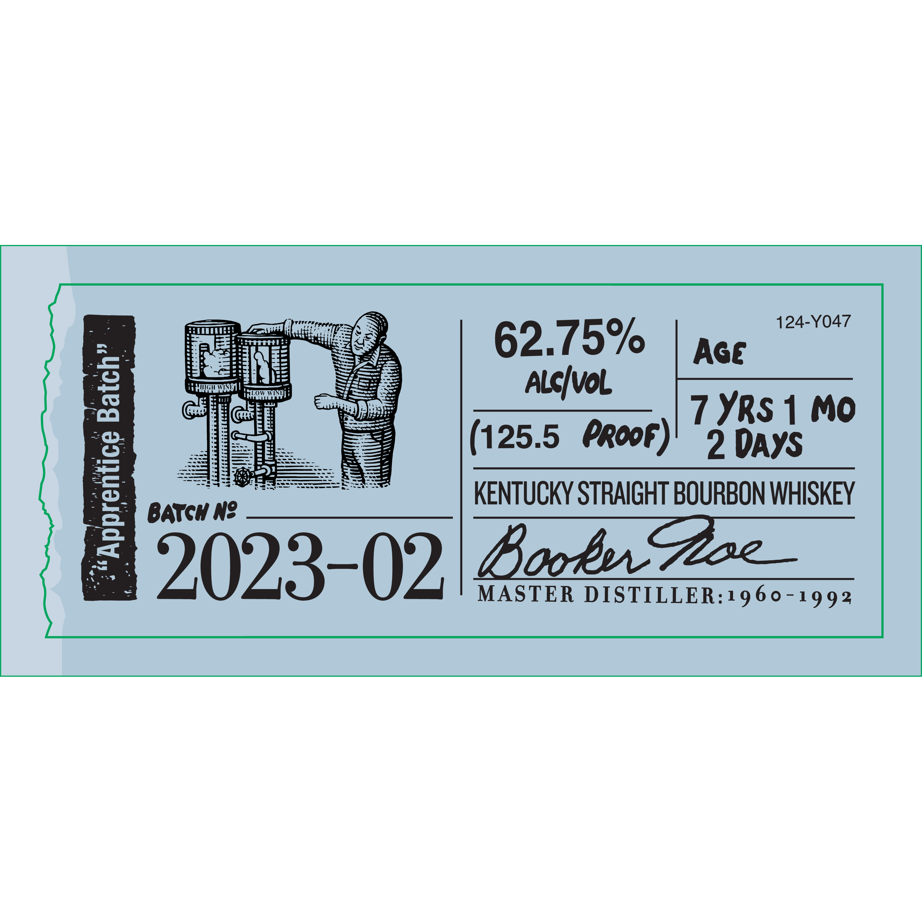 Booker's Bourbon 2023-02 "Apprentice Batch"
