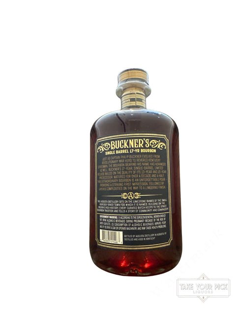 Augusta Distillery Buckner's Single Barrel 108.3 Proof