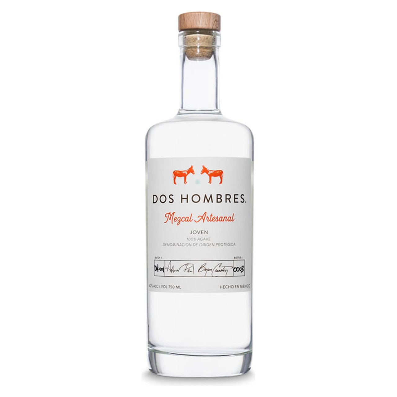 Dos Hombres Mezcal Joven