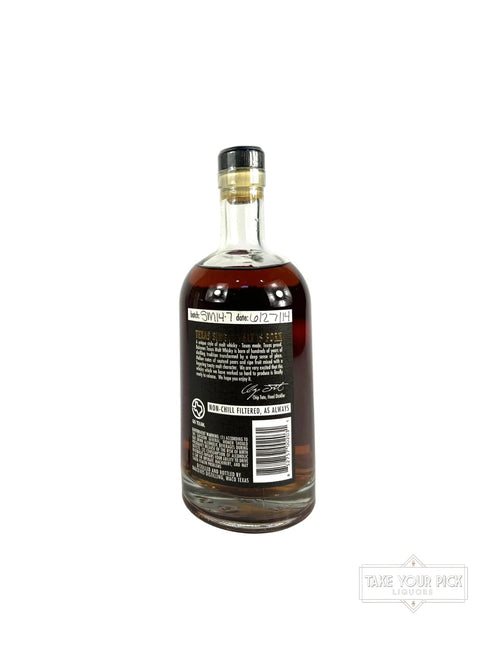 Balcones 1 Texas Single Malt 2013 - 106 Proof