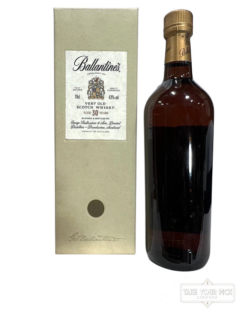 Ballantine's 30-year 1990's with box