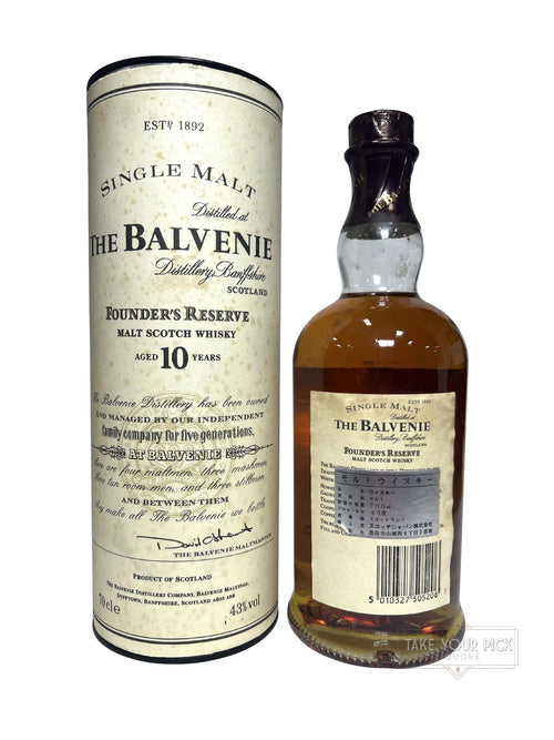 Balvenie Founder's Reserve 10-year 700ml - 86 Proof