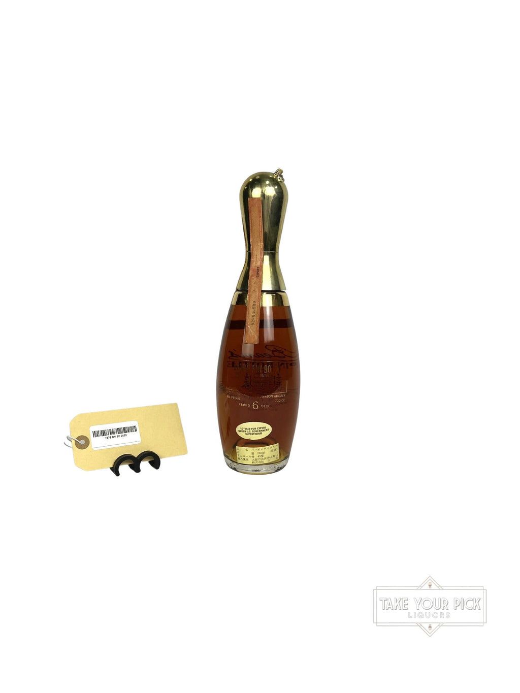 Beam's Pin Bottle 1978 - 86 Proof